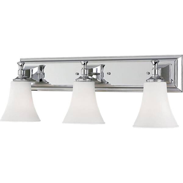 Progress Lighting Fairfield Collection 2-Light Brushed Nickel Bath Vanity Light 