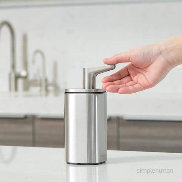 https://images.thdstatic.com/productImages/1844907b-a726-4a53-8987-a2f3e622f992/svn/brushed-stainless-steel-simplehuman-kitchen-soap-dispensers-kt1183-44_600.jpg