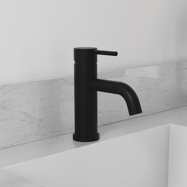 ZLINE Rubicon Elegant Single Handle Bath Faucet in Matte Black (RBCN1-BF-MB)