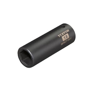 1/2 in. Drive 18 mm 6-Point Deep Impact Socket