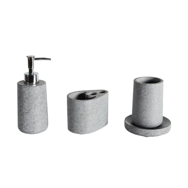 Buy Grey Bathroom Accessories for Home & Kitchen by Kuber Industries Online