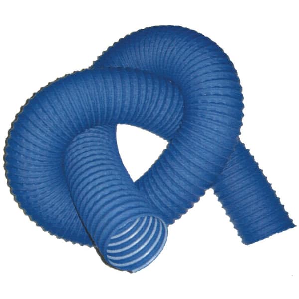 Trident 50 ft. x 3 in. Dia. Polyduct HVAC Blower Hose - Blue