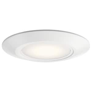 Horizon 6.5 in. 3000K White Integrated LED Traditional Flush Mount Ceiling Light