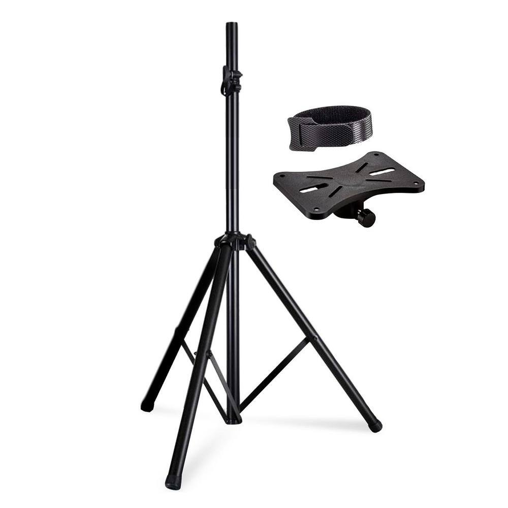 Adjustable Up to 72 in. Speaker Stand Tripod Floor Tall DJ Studio Monitor Stands Pole Mount in Black price history on PriceWatchPro