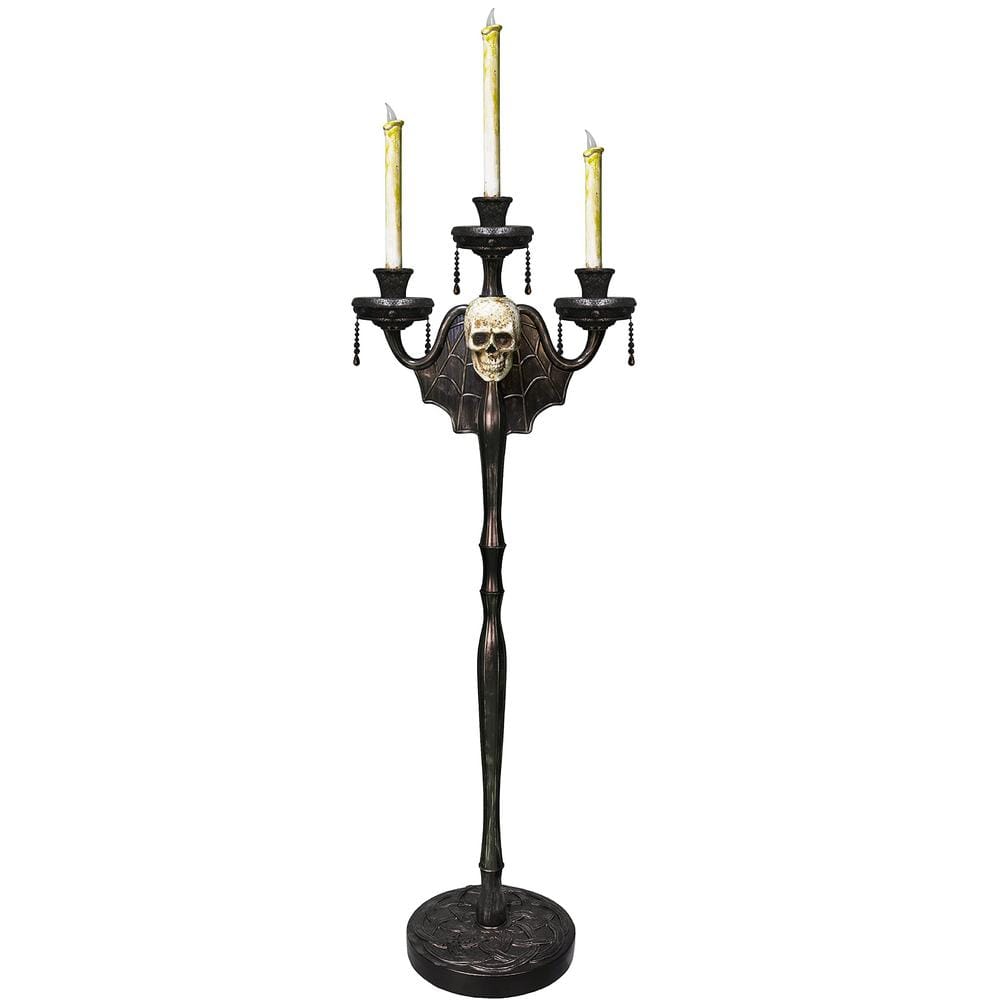 3Pcs Skull Candle Holder Gothic Halloween Candlestick Holders Spooky  Tealight Cup Halloween Skulls Skeleton Head Decor Funny Halloween Candler  Holders