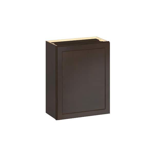 Emerson Cocoa Wall 1 Door Ready to Assemble Kitchen Cabinet (24 in. W x 30 in. H x 12 in. D)