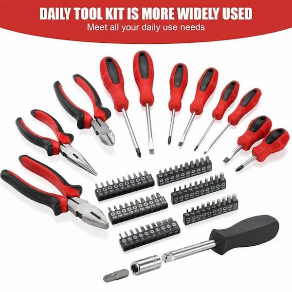 Oyezvary 438-Piece Mechanics Tool Set with 3-Drawer Heavy Duty