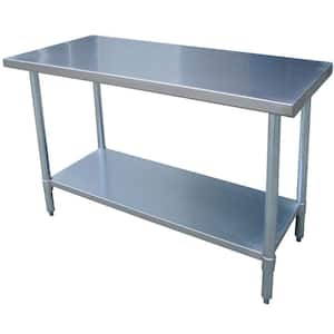 Series 49 in. Stainless Steel Kitchen Utility Table