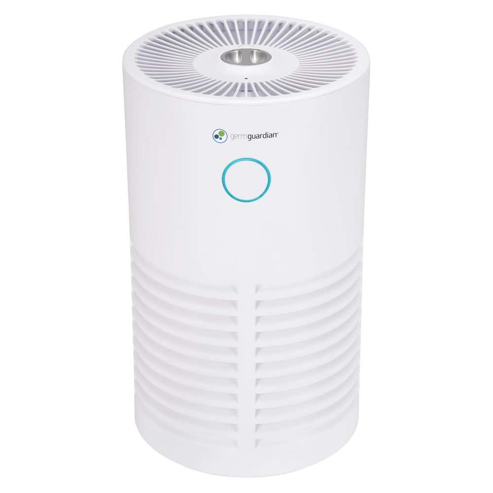 728 sq. ft. 360° HEPA Filter Tabletop Air Purifier 15 in. White for Home, UV-C, Wildfire Smoke, Dust, Odors, Allergens price history on PriceWatchPro