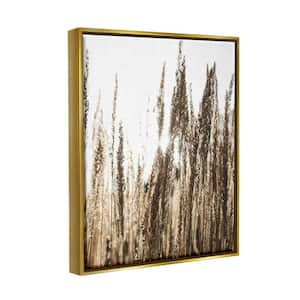 Light Ray though Wheat Field Design by Susan Ball Floater Frame Nature Art Print 31 in. x 25 in.