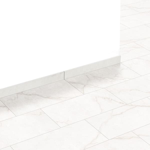 Briella Gold Bullnose 3 in. x 24 in. Matte Porcelain Wall Tile (20 lin. ft./Case)