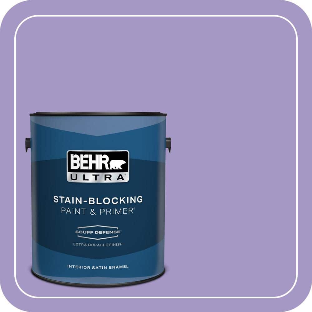 1 gal. #640B-5 Bloomsberry Extra Durable Satin Enamel Interior Paint & Primer price history on PriceWatchPro