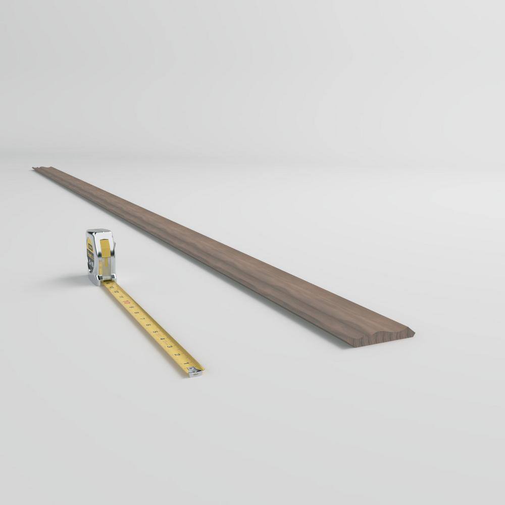 96" Walnut Solid Wood Crown Molding