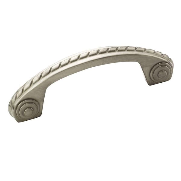 Amerock Everyday Heritage 3 in. (76mm) Traditional Satin Nickel Arch Cabinet Pull