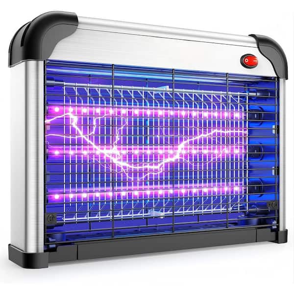 LED Bug Zapper Indoor, 3 LED Bulbs Up to 50,000 Hours, Electric Mosquito Zapper, Repellent Fly Trap Mosquito Trap