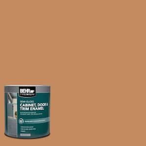 1 qt. #PPU3-13 Glazed Ginger Semi-Gloss Enamel Interior/Exterior Cabinet, Door & Trim Paint