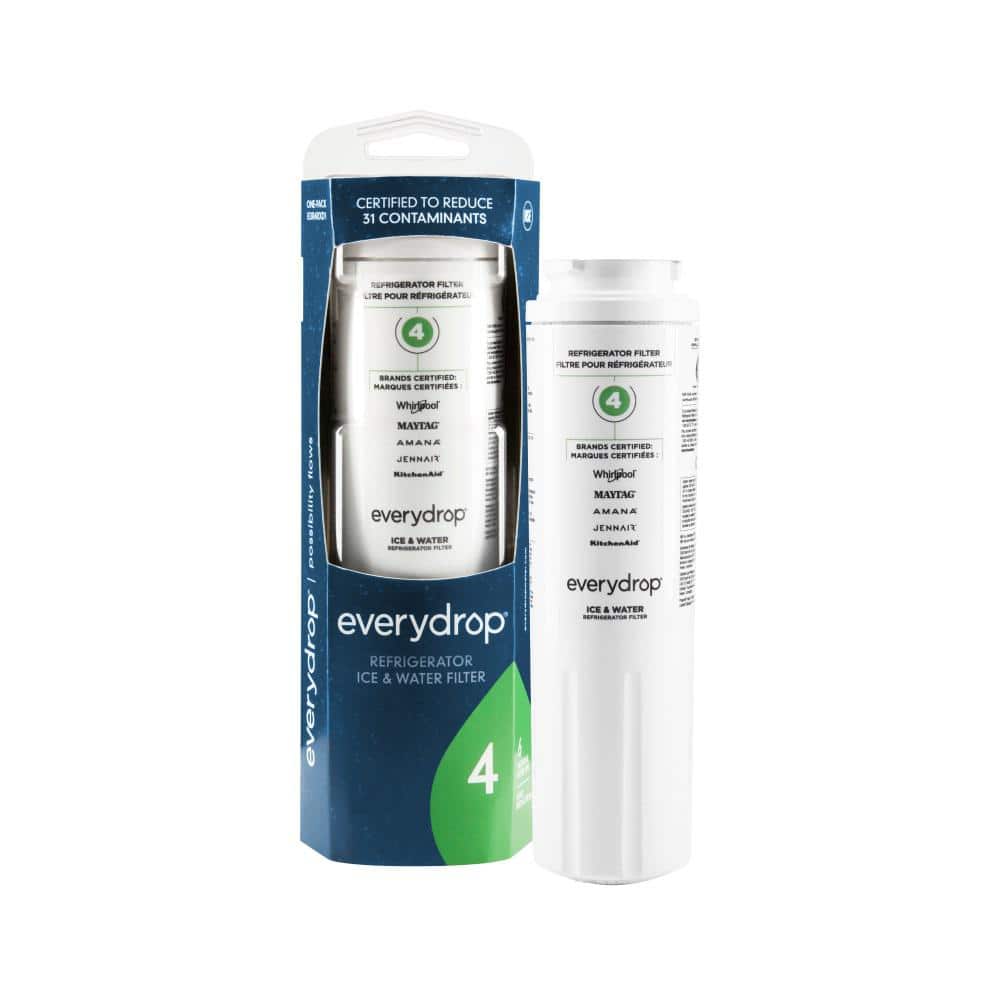 Whirlpool Ice and Water Refrigerator Filter 4, Single-Pack