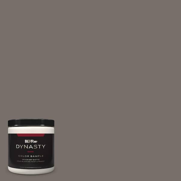 BEHR DYNASTY 8 oz. BNC37 Gray Owl Matte StainBlocking Interior
