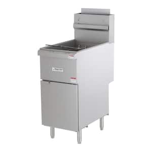 35 Qt. Stainless Steel Commercial Propane Gas Fryer