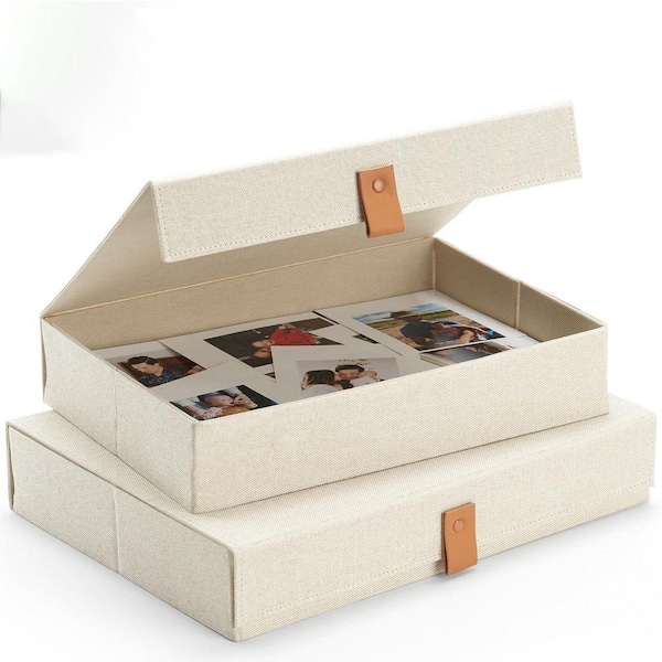 LOVE IT STORE IT Premium Pack Of 2 Storage Boxes With Lid