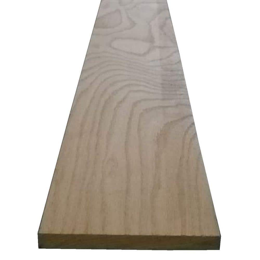 1 in. x 6 in. x 12 ft. Common Whitewood Board 914797 The Home Depot