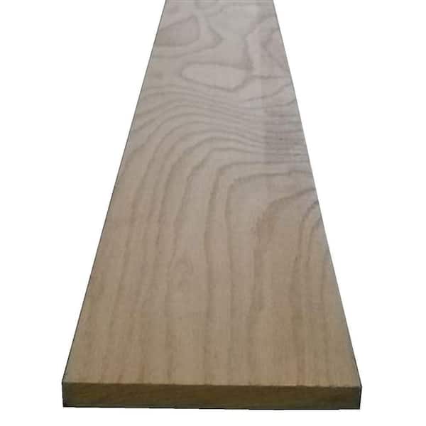 Unbranded 1 in. x 6 in. x 12 ft. Common Whitewood Board