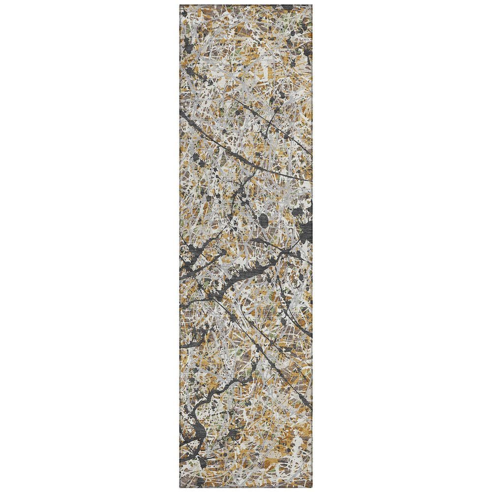 Chantille Machine Washable Indoor/Outdoor Abstract ACN2389 Beige 2 ft. x 7 ft. Runner Rug price history on PriceWatchPro
