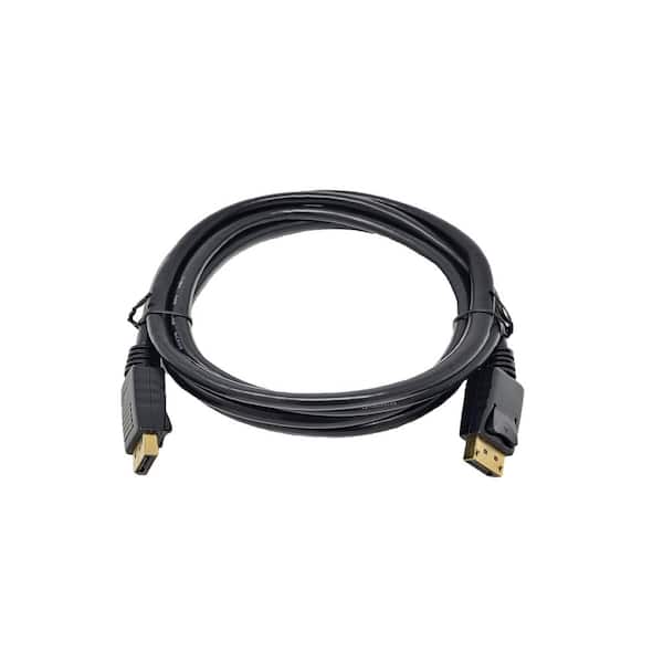 Micro Connectors, Inc 25 ft. DisplayPort 1.2 (28AWG) Cable with Latches