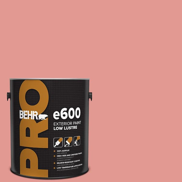 BEHR PRO 1 gal. #160D-4 Strawberry Rose Low Luster Exterior Paint