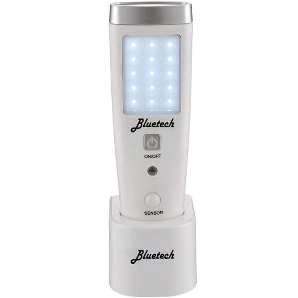 Bluetech LED Flashlight/Night Light for Emergency Preparedness, Power Failure, Portable Unit with Motion Detection