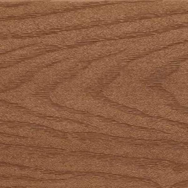 Transcend 1 in. x 6 in. x 12 ft. Island Mist Grooved Edge Grey Composite Deck Board