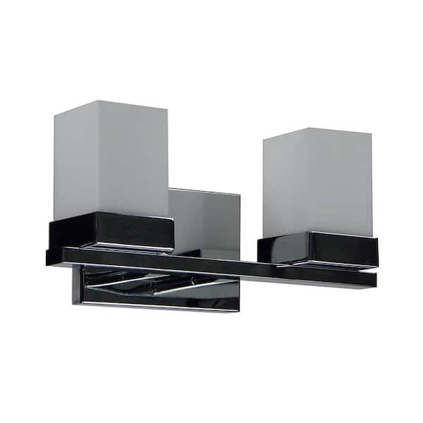 Filament Design 2-Light Chrome Bath Light