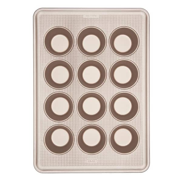 Easy Grip® Nonstick 12 Cup Muffin Pan - Quality Baking Materials 