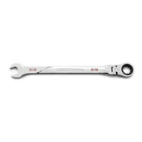 5/8 in. SAE 120 XP Universal Spline XL Flex Head Combination Ratcheting Wrench