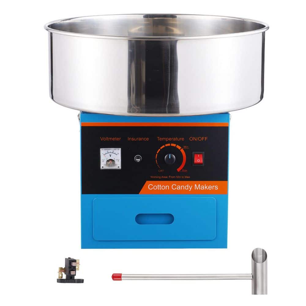 Electric Cotton Candy Machine, 1000W Candy Floss Maker, Commercial Cotton Candy Machine with Bowl and Sugar Scoop, Blue price history on PriceWatchPro