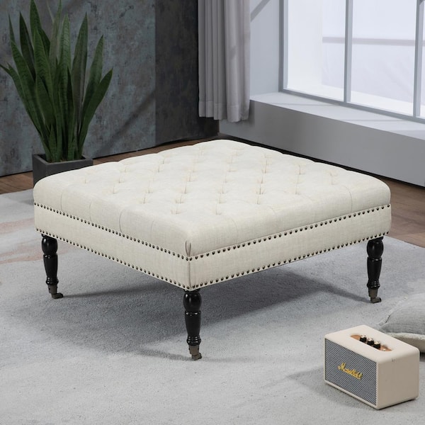 Warehouse of Tiffany Beatrice 34 in. Indoor Light Gray Finish