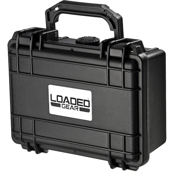 BARSKA Loaded Gear 8.3 in. HD-100 Hard Tool Case in Black