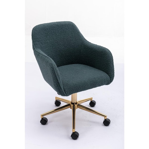 URTR Green Fabric Home Office Chair Task Chair, Swivel Chair