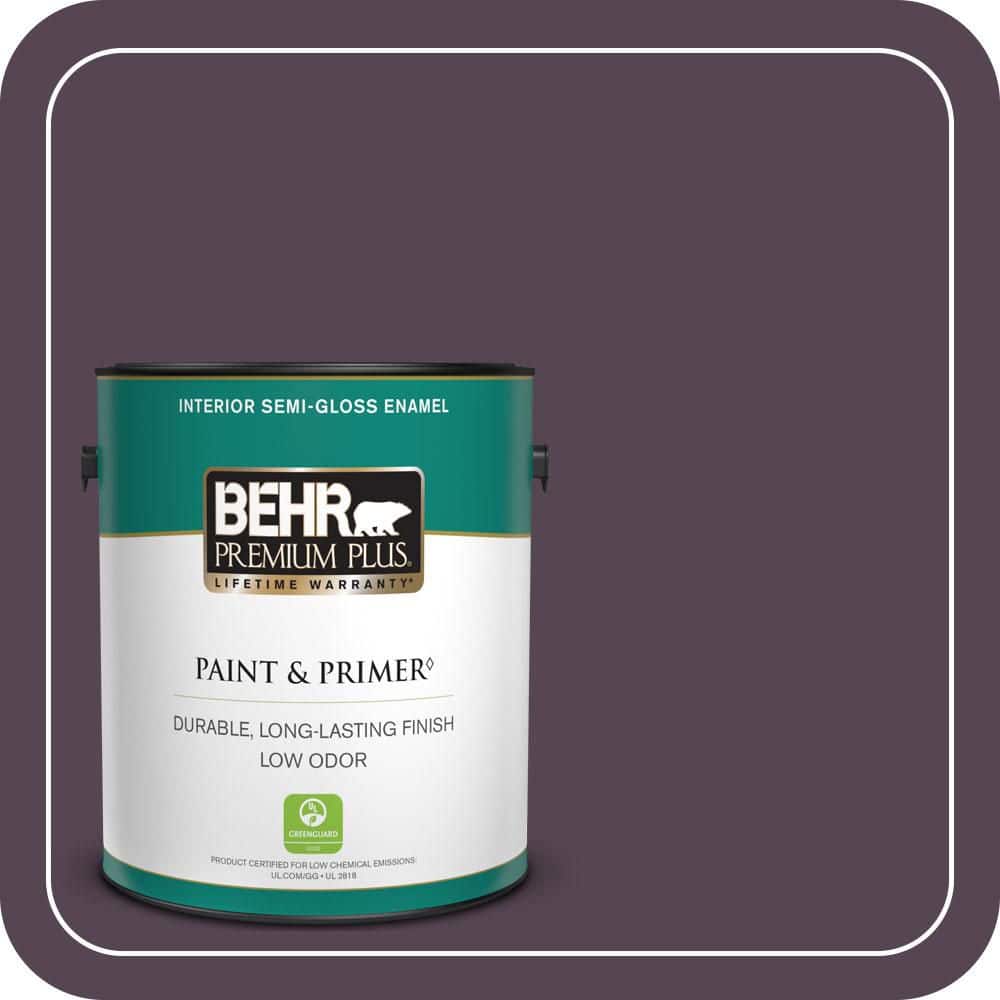 1 gal. #680F-7 Baritone Semi-Gloss Enamel Low Odor Interior Paint & Primer price history on PriceWatchPro