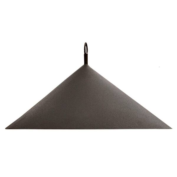 Achla Designs Achla Designs Hanging Squirrel Deflector, 18 in. Dia, Black Powder Coat Finish