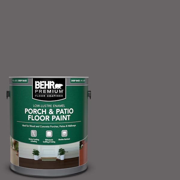 BEHR PREMIUM 1 gal. #PPU17-19 Arabian Veil Low-Lustre Enamel Interior/Exterior Porch and Patio Floor Paint