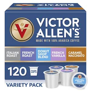 Coffee Variety Pack Assorted Roast Single Serve Coffee Pods for Keurig K-Cup Brewers (120 Count)