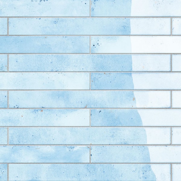 Scottsdale Sky 2 in. x 18 in. Porcelain Floor and Wall Tile (7.42 sq. ft. /Case)