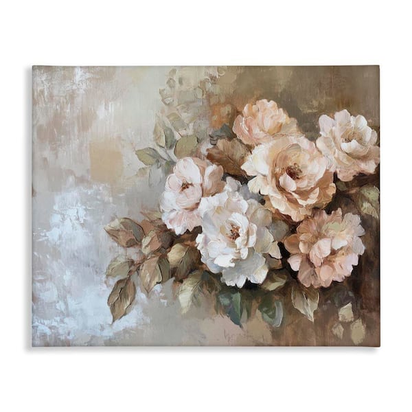 Stupell Industries Pastel Budding Blooms by Petal Prints Design Unframed Nature Graphic Art Print 16 in. x 20 in.