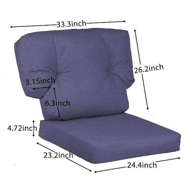 Set of 2 Replacement Seats & Backs