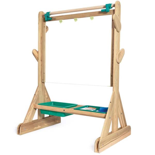 Outdoor Art Easel-Wooden Double-Sided Easel