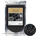 Crystal Glass Grout Jewels Black Pearl 75 grams (1-Pack)