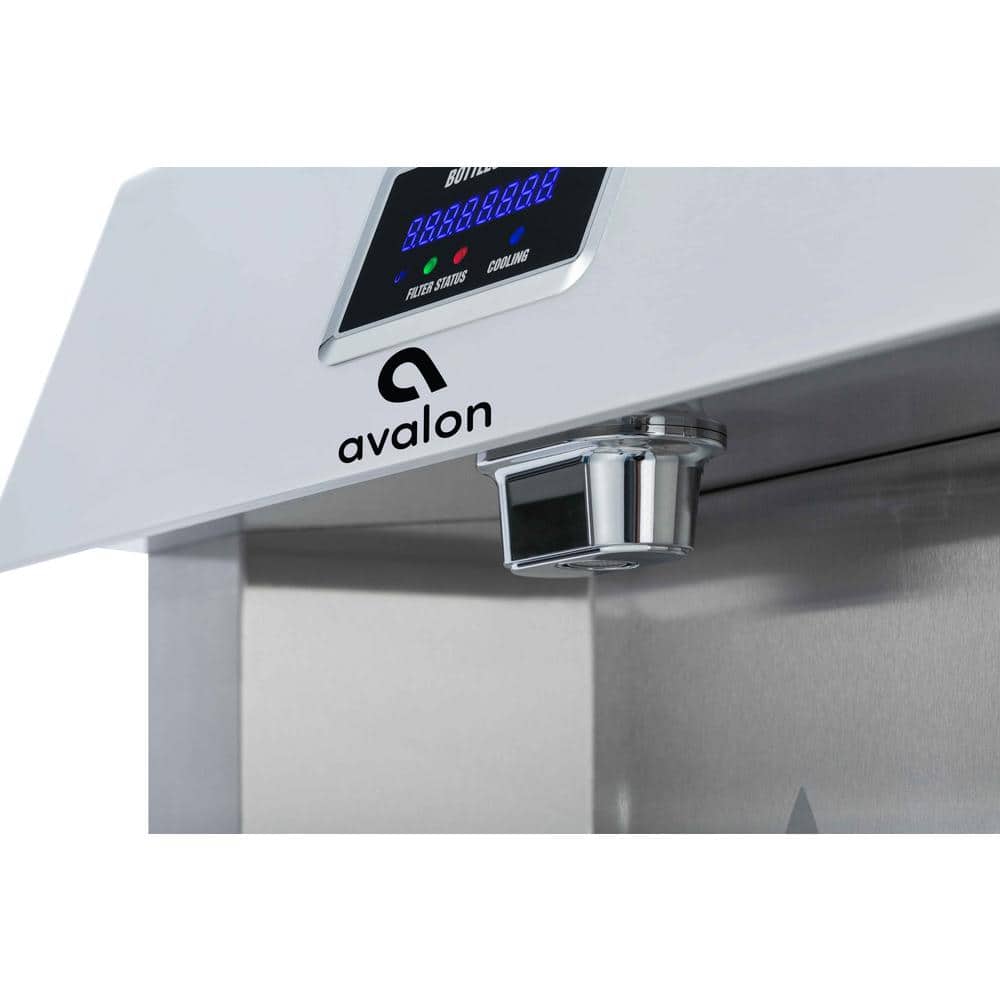 Avalon Stainless Steel Wall Mounted Water Fountain with Bottle Filler