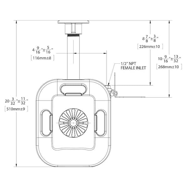 Speakman SEF-9200 Eyesaver Eyewash/Drench Hose Attachment