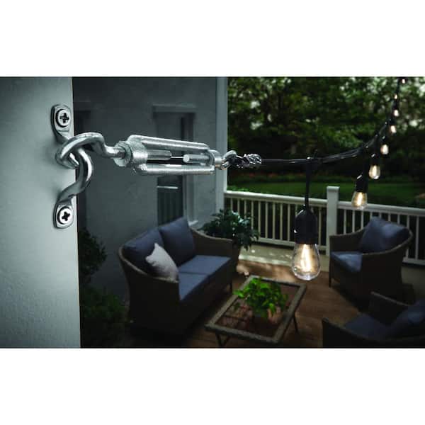 Hampton Bay 60 ft. String Light Installation Hardware Kit